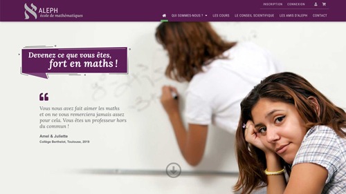 Homepage Aleph