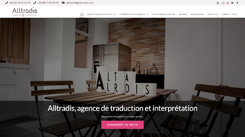 Homepage Alltradis