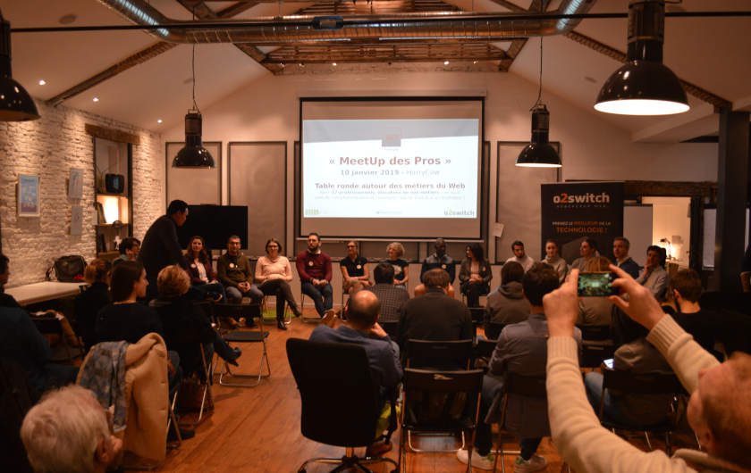 MeetUp des Pros du Web : 01/2019